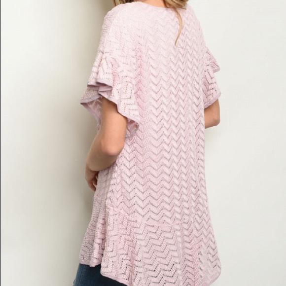 💕 Short Ruffled Sleeve Tunic Top - Picture 3 of 6